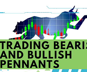 Trading Bearish and Bullish Pennants