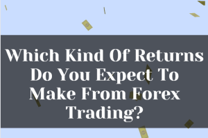 Which Kind Of Returns Do You Expect To Make From Forex Trading?